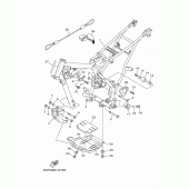 Схема вузла: Рама Yamaha TTR125 TT-R125
