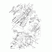 Схема узла: Рама Yamaha YZF-R1 R1