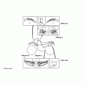 Схема вузла: Графіка та Емблема (4GY3/4GY5) Yamaha TT250R RAID