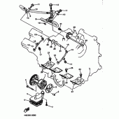 Схема узла: Масляный насос Yamaha YZF750 YZF750