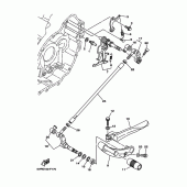 Схема вузла: Вал переключення Yamaha XV1700 Road Star S
