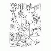 Схема вузла: Электрооборудование 1 Yamaha YP250 Majesty