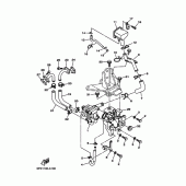 Схема узла: Система индукции воздуха Yamaha XV1700 Road Star Warrior