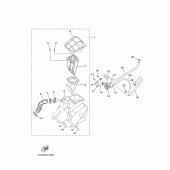 Схема вузла: Впускна система Yamaha XT125