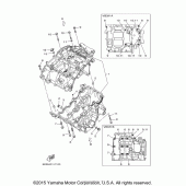 Схема вузла: Картер двигуна Yamaha YZF-R3