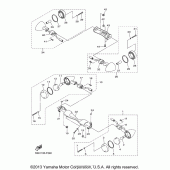 Схема вузла: Поворотники Yamaha XVS1300 V-Star Tourer