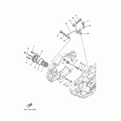 Схема вузла: Фільтр масляний Yamaha YZ250 YZ250F
