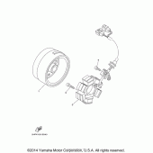 Схема вузла: Генератор Yamaha TTR125 TT-R125