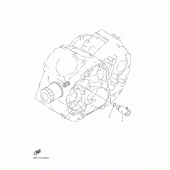 Схема вузла: Олійний фільтр Yamaha XVS950 Midnight Star