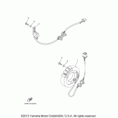Схема вузла: Генератор Yamaha XVS650 V-Star Custom