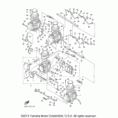 Схема вузла: Карбюратор Yamaha YZF600R Thundercat