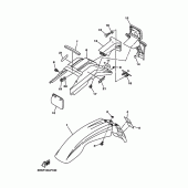 Схема узла: Крыло Yamaha XT225 XT225