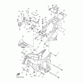 Схема узла: Рама Yamaha FZ6 FZ6 FAZER