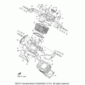 Схема узла: Цилиндр Yamaha XVS1300 V-Star Tourer