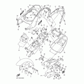 Схема узла: Крыло Yamaha FZ1 FZ1 FAZER (Naked)