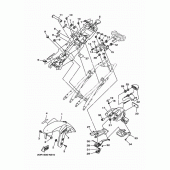 Схема вузла: Крило Yamaha MT09/MTN850 MT-09