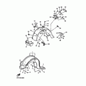 Схема вузла: Крило Yamaha XVZ1300 Royal Star Venture MM Limited