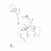 Схема узла: Пульт управления рулевой и Рычаг Yamaha FZ1 FZ1 FAZER (Naked)