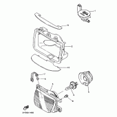 Схема узла: Опция (ELECTRICAL) Yamaha XTZ660 Tenere