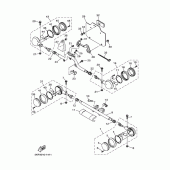 Схема вузла: Поворотники 2 (5KP3,6,A) Yamaha XVS400 Drag Star Classic