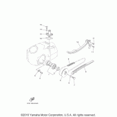 Схема узла: Распредвал и Цепь ГРМ Yamaha TTR50 TT-R50