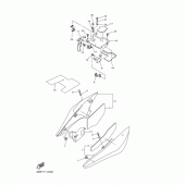 Схема узла: Боковая крышка Yamaha FZ6 FZ6 FAZER S2