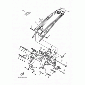 Схема узла: Рама Yamaha XTZ1200 Super Tenere ES