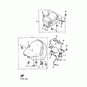 Схема узла: Сиденье Yamaha XVZ1300 Royal Star