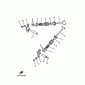 Схема вузла: Клапан Yamaha YP250 Majesty