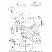 Схема узла: Travelbag Yamaha XVZ1300 Venture Royale
