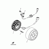 Схема вузла: Генератор Yamaha XV1700 Road Star S