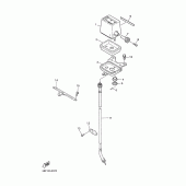 Схема вузла: Панель приладів Yamaha WR400F