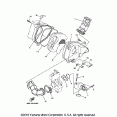 Схема вузла: Впускна система Yamaha TTR110 TT-R110