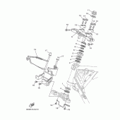 Схема вузла: Рульовий механізм Yamaha YBR125