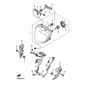 Схема узла: Фара Yamaha FZ6 FZ6 (Naked)