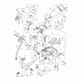 Схема вузла: Вихлопна система Yamaha VMX17 V-MAX