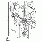 Схема узла: Карбюратор Yamaha TT600