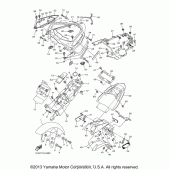 Схема узла: Крыло Yamaha FZ1 FZ1