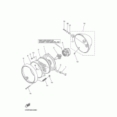 Схема узла: Фара Yamaha XVS1100 Drag Star Classic