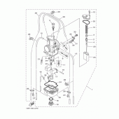 Схема вузла: Карбюратор Yamaha YZ125