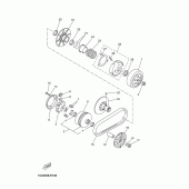 Схема вузла: Зчеплення Yamaha YP250 X-MAX