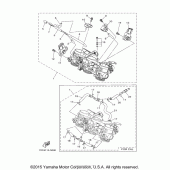 Схема вузла: Впускна система Yamaha FJ09 FJ-09