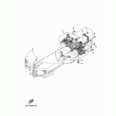 Схема вузла: Фара Yamaha FZ10/MTN1000 MT-10