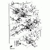 Схема узла: Карбюратор Yamaha XJ600 Diversion (Naked)