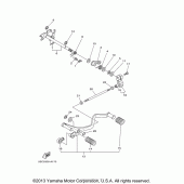 Схема узла: Вал переключения Yamaha XVS650 V-Star Classic