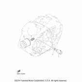 Схема вузла: Фільтр масляний Yamaha XVS950 Bolt
