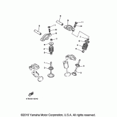 Схема вузла: Клапан Yamaha XVS650 V-Star Custom