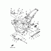 Схема вузла: Рама Yamaha SRV250 Renaissa