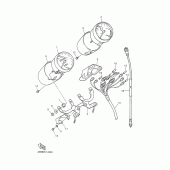 Схема узла: Панель приборов Yamaha XJ600 Diversion (Naked)