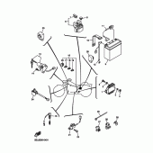Схема вузла: Електроустаткування 2 Yamaha XVS1100 Drag Star Classic